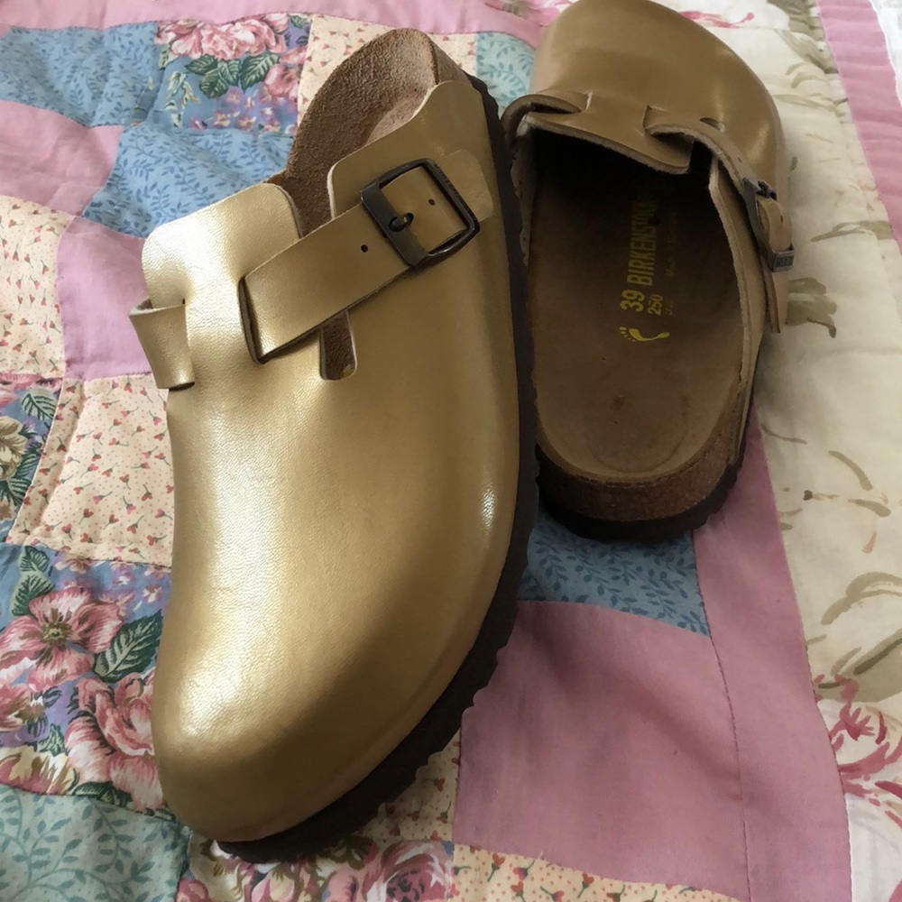 New gold Birkenstock